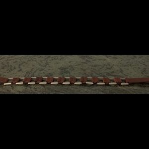 Vintage size small Calvin Klein leather belt.